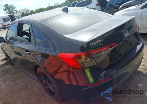 2023 Honda Civic Sport from USA, damaged, VIN 2HGFE2F54PH548701